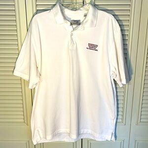 Berkshire Hathaway Home Services White Embroidered Polo